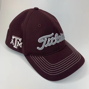 Titleist Texas A&M Hat L-XL Stretch Fit Maroon '47 Golf Baseball Cap - Picture 1 of 17