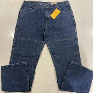 Carhartt Rugged Flex Utility Relaxed Double Knee Hose Herren 38x34 Blau - Bild 1 von 8