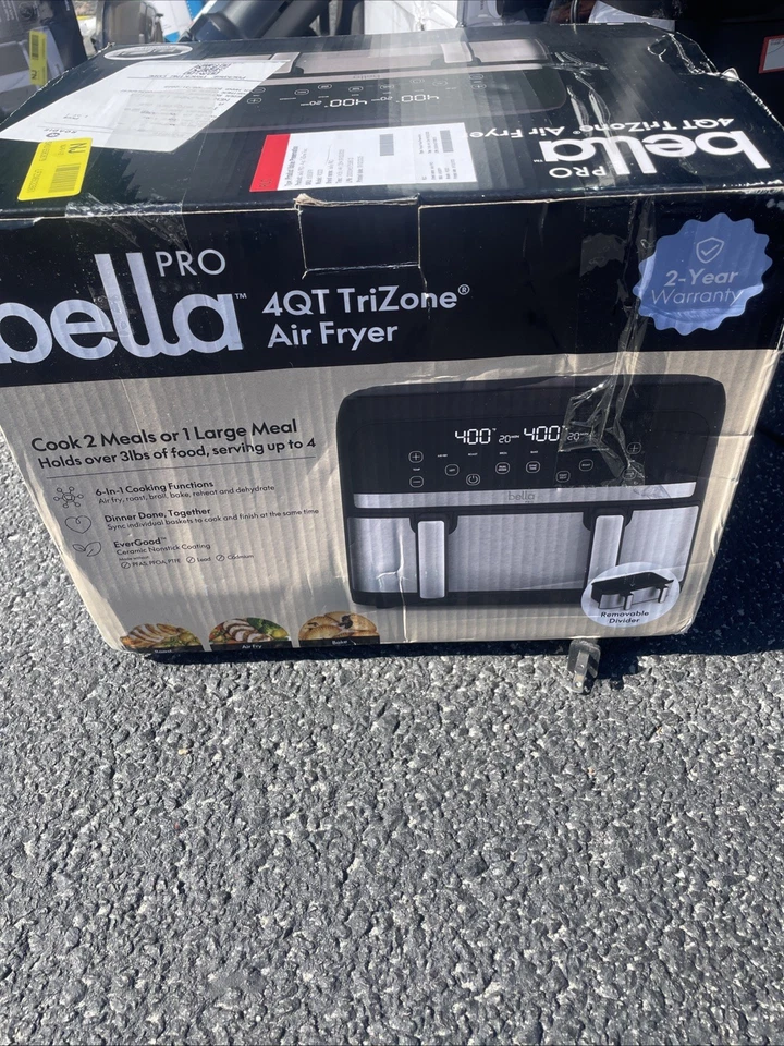 bella PRO - 4-qt. TriZone Touchscreen Air Fryer with Dual Flex Basket - Image 1 of 1