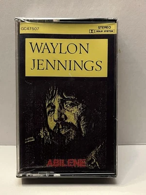 Waylon Jennings - Abilene (Cassette, 1984) Outlaw Country - Brand NEW Sealed - Image 1 of 2