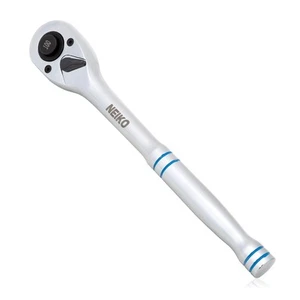 03117A 1/2 Inch Ratchet Wrench, 100-Tooth Reversible Ratchet, 3.6 Degree, Qui... - Picture 1 of 6
