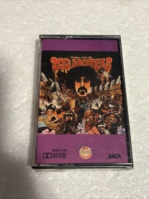 Frank Zappa Cassette 200 Motels Movie Sdtrk  Sealed 1986 Rare - Image 1 of 4