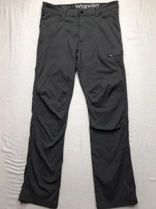 WRANGLER ATG Pantalone Uomo 36x32 Grigio All Terrain Attrezzatura Escursionismo Outdoor Nylon - Foto 1 di 15
