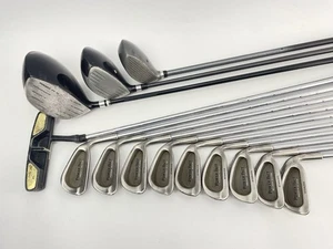 Mens Golf Package Set 13 Clubs Regular Flex Steel /Right /New Grip /27298 - Picture 1 of 20