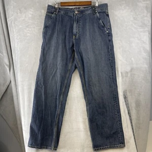 VTG Indigo Palms Original Jeans Men's 36x30 Blue Original Fit Straight Leg - Picture 1 of 16