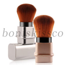 2pcs Portable Telescopic Travel Blush Powder Kabuki Brush Foundation Makeup Tool