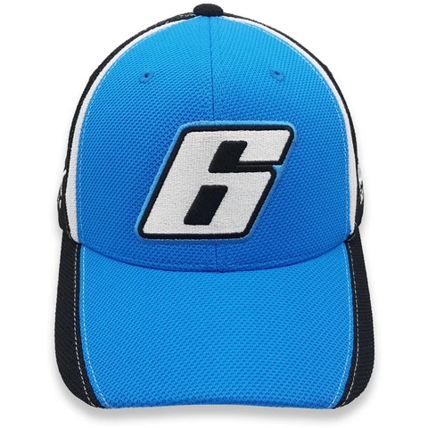 Men's Checkered Flag Light Blue/Black Brad Keselowski Kohler Number Performance Cover