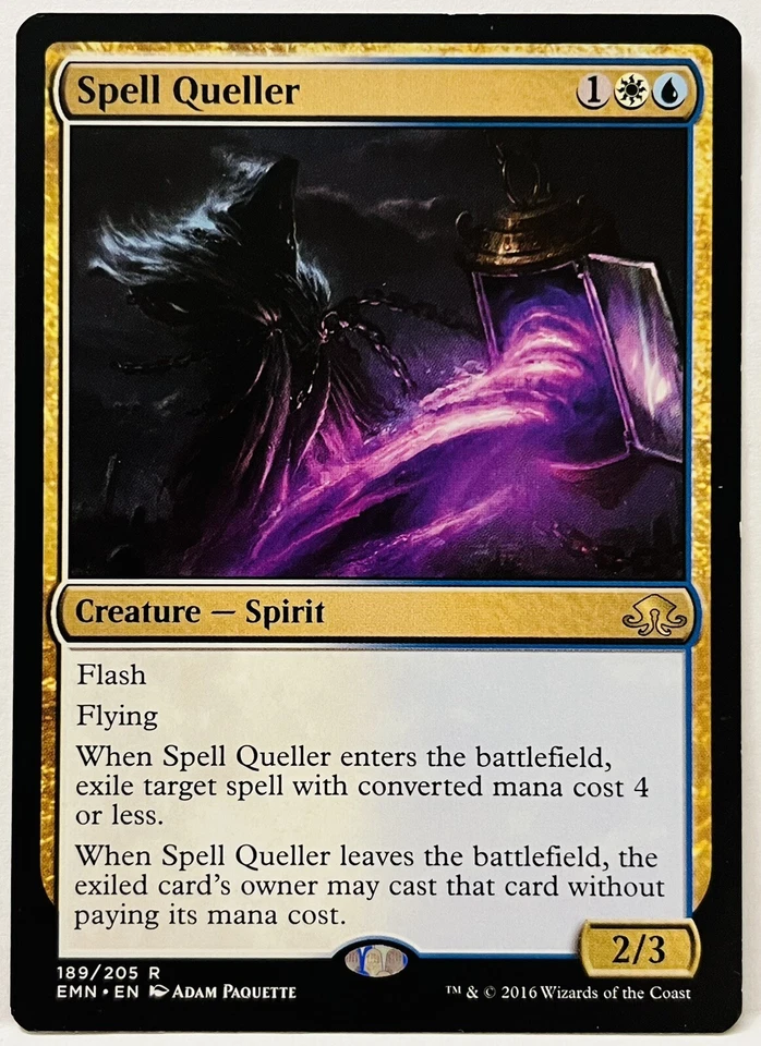 MTG-Spell Queller-#189-Eldritch Moon- Regular-LP - Image 1 of 2