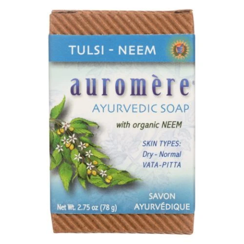 Ayurvedic Soap Tulsi-Neem 2.75 Oz By Auromere - Image 1 of 1