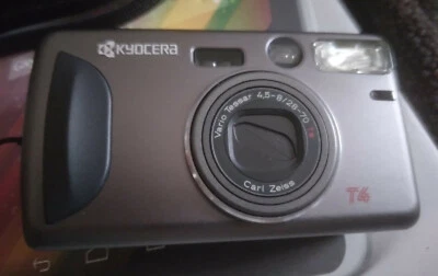 Kyocera Yashica T4 Zoom 35mm Film Camera - Image 1 of 4