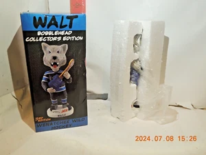 WALT WOLF, MASCOTA WENATCHEE WILD HOCKEY - 3ª edición, nuevo en caja - Imagen 1 de 2