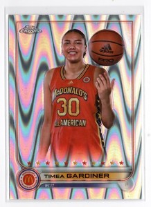2021-22 Topps Chrome McDonald's All American Base Refractor #89 Timea Gardiner