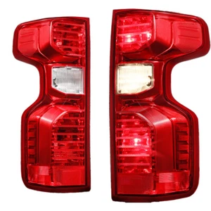 For 2019-2024 Chevy Silverado 1500 Taillight Assy Halogen Rear Left&Right Pair - Picture 1 of 2