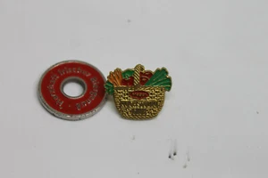 Pin - Maggi Kochstudio Club Gemüse Korb Metall Anstecker Button Sammler - Bild 1 von 1