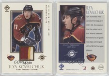 2002-03 Pacific Private Stock Reserve Game-Worn Jerseys /50 Ilya Kovalchuk Patch