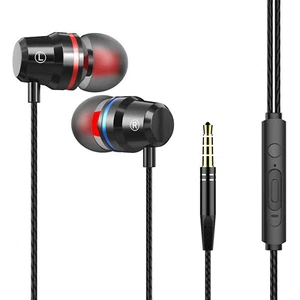 Earphones InEar Headphones With Micr 3.5mm Wired For Ios And Android Smartphones - Picture 1 of 37