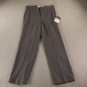 Pantalones Imperiales De Colección Para Hombres 33 Gris Brezo 100% Lana Serge Twill EE. UU. 33x30 NUEVO - Imagen 1 de 14