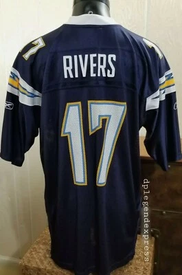 Chargers Los Angeles Football Philip Rivers #17 Reebok Graphic Jersey Sz XL - Image 1 of 4