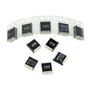10x SMD Folien Kondensator 0,33µF 100V DC Wima SMD2824 0,33µF/20%/1 330nF - Picture 1 of 1