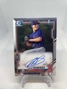 2021 Bowman Chrome 1st Autograph Aldo Ramirez Auto