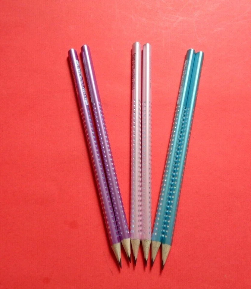 Faber Castell Sparkle Bleistift metallic 2 Stück Farbe wählbar - Bild 1 von 1