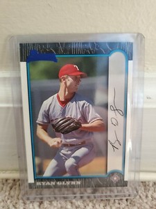 1999 Bowman Baseball Card | Ryan Glynn | Texas Rangers | #182