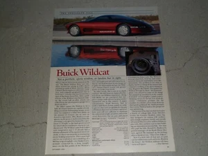 VARIOS ANUNCIOS/ARTÍCULOS DE COLECCIÓN BUICK WILDCAT - Imagen 1 de 5
