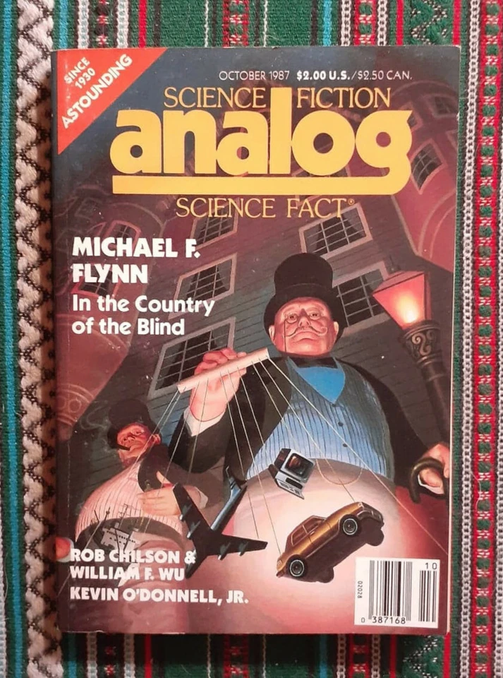 Analog Science Fiction/Science Fact(Astounding) Magazine October 1987 Like New - Image 1 of 1