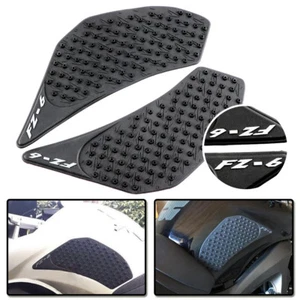 Motorcycle Rubber Traction Tank Pads Anti Slide Tank Pads Fit Yamaha FZ6 06-10 - Picture 1 of 8