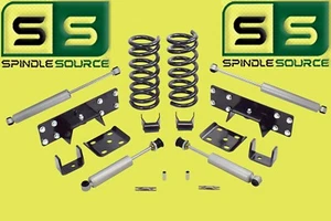 3"/6" Drop Kit +SHOCKS C-NOTCH Fits 98-15 Ford Ranger 2WD SPR CODE 2 , A, C, J - Picture 1 of 2
