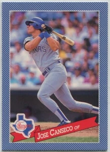 1993 MSA Hostess #10 Jose Canseco Texas Rangers - Picture 1 of 2