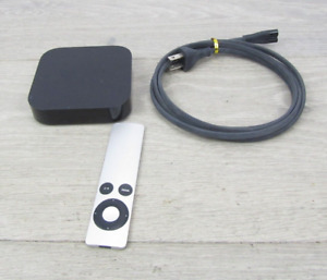Apple TV (2nd Generation) 8GB Media Streamer - A1378 (CA) Has cord's , Remote*
