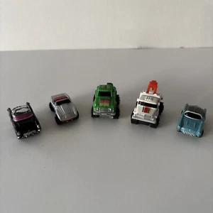 Vintage Micro Machines Lot Of #5 features 1987  Suzuki Samurai & 1989 Tow Truck - Picture 1 of 12