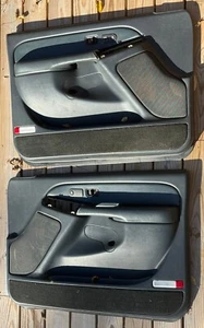 00-02 Chev Avalanche Silverado Front Driver & Passenger Side Door Panel Pewter - Picture 1 of 10