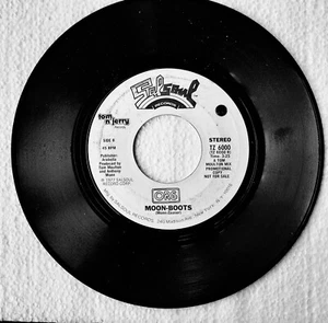 ELECTRO SYNTH FUNK promo 45: ORS Moon-Boots SALSOUL TZ 6000 White label promo - Imagen 1 de 2