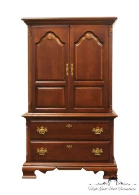 MUEBLES LEXINGTON Cerezo Sólido Tradicional Estilo Chippendale 38" Media Ches... Foto 1 de 4