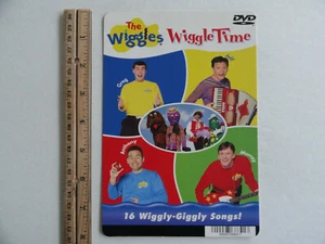 THE WIGGLES: WIGGLE TIME - BLOCKBUSTER VIDEO BACKER CARD 5"X8"  - Bild 1 von 3