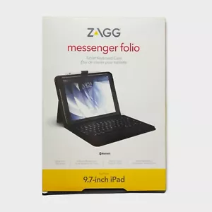 ZAGG Messenger Folio Keyboard for Apple iPad 9.7" (Gen 7) OPEN BOX - Picture 1 of 3