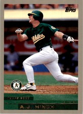 2000 Topps A.J. Hinch Baseballl Cards #349