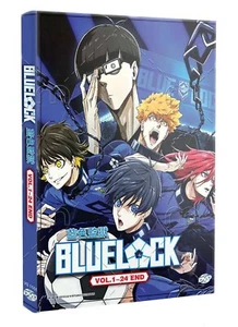 Blue Lock (BlueLock) Vol.1-24 End Complete Anime DVD [English Dub] FREESHIP - Imagen 1 de 7
