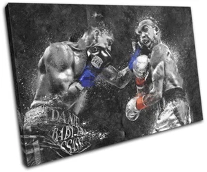 Boxeo Grunge Romano TJ Doheny Deportes ARTE DE PARED DE LIENZO ÚNICO Impresión de Imagen - Imagen 1 de 1