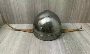 Mittelalter Ritterhelm Spangenhelm Nasen Wikinger Bogenschütze Helm, Stil - Bild 1 von 5