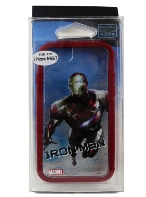 Spider-Man Homecoming Iron Man iPhone 6/6s/7 BubblePro Estuche Transparente Marvel Comics Foto 1 de 2