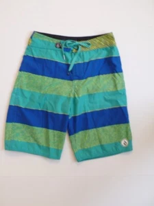 Tabla de baño corta para hombre azul verde amarillo y verde talla 27 - Imagen 1 de 4