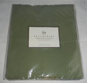 Pottery Barn Megan Dining Chair Barstool Slipcover Ivy Green - Picture 1 of 2