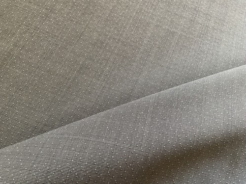 PURA LANA GRIGIO CHIARO FIL A FIL WEAVE SARTORIA LUSSO MADE IN ITALY PER DIOR E16