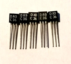 5 Stück SC236D NPN 20V 100mA 200mW hfe ca. 200 ft 125 Mhz - Bild 1 von 1
