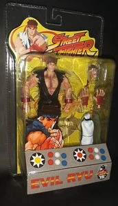 Street Fighter Sota Toys EVIL RYU Round 1 SEALED NEW Action Figure - Imagen 1 de 6