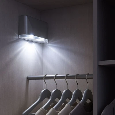 BRILONER Bewegungsmelder Wandlampe Nachtlicht Dämmerungssensor LED Treppenlampe Batterie