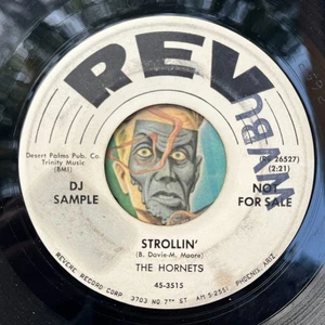 HEAR Hornets 45 Strollin / Slow Dance REV promo doo wop R&B - Foto 1 di 2
